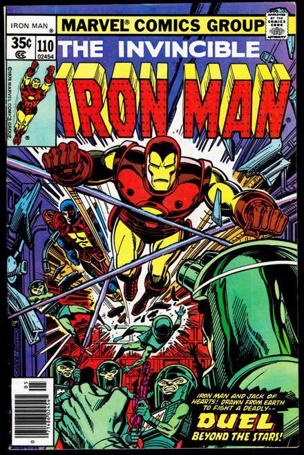 1978 Marvel Iron Man #110 FN
