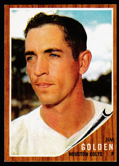 1962 Topps #568 Jim Golden EX B