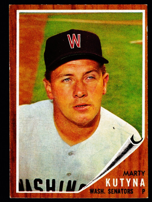 1962 Topps #566 Marty Kutyna SP VGEX
