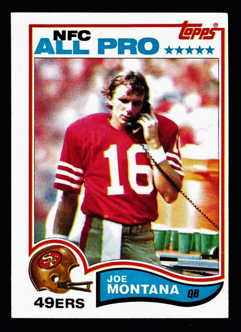 1982 Topps #488 Joe Montana VG