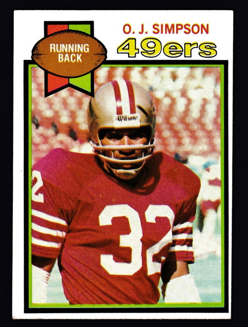 1979 Topps #170 O.J. Simpson EX-