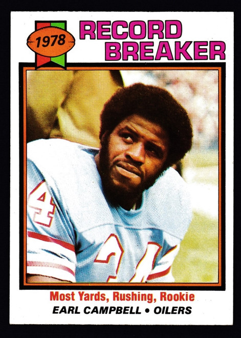 1979 Topps #331 Earl Campbell Record Breaker NMMT