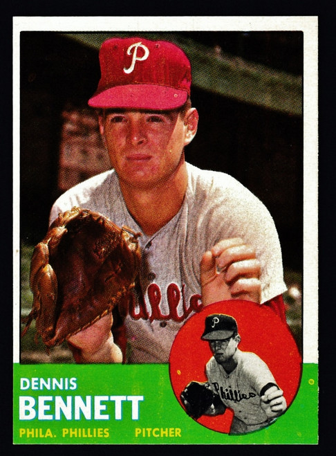 1963 Topps #056 Dennis Bennett NM