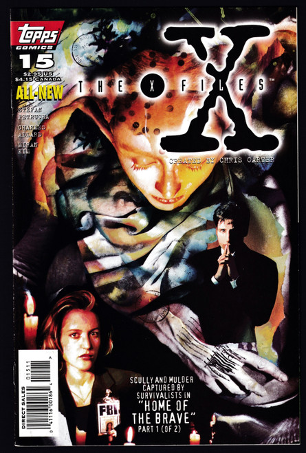 1996 Topps Comics The X Files #15 VF/NM