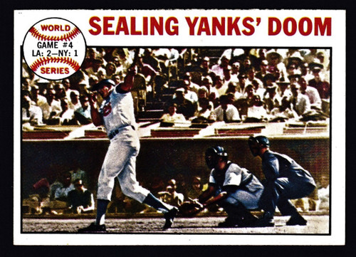1964 Topps #139 World Series Game #4 Sealing Yanks Doom EXMT+
