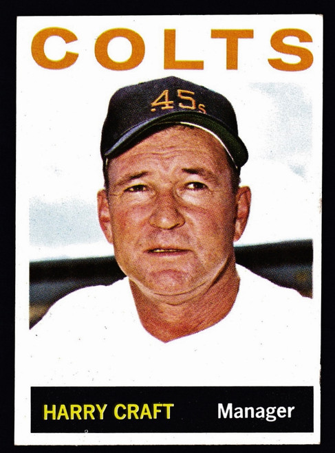 1964 Topps #298 Harry Craft EX