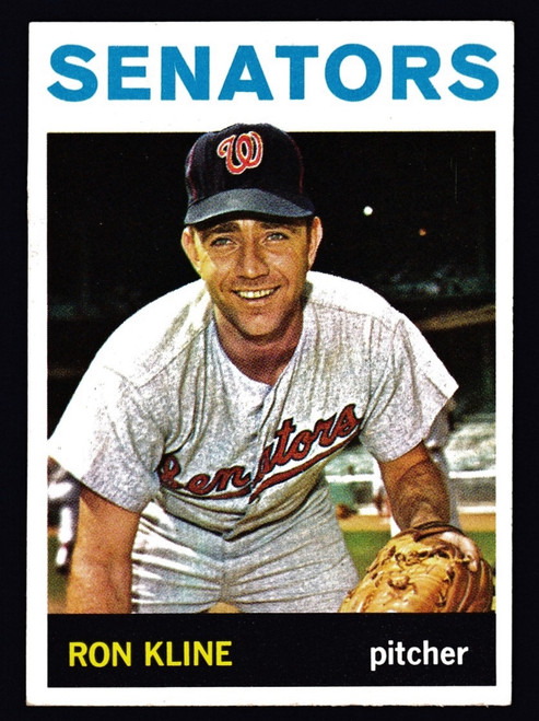 1964 Topps #358 Ron Kline EX+