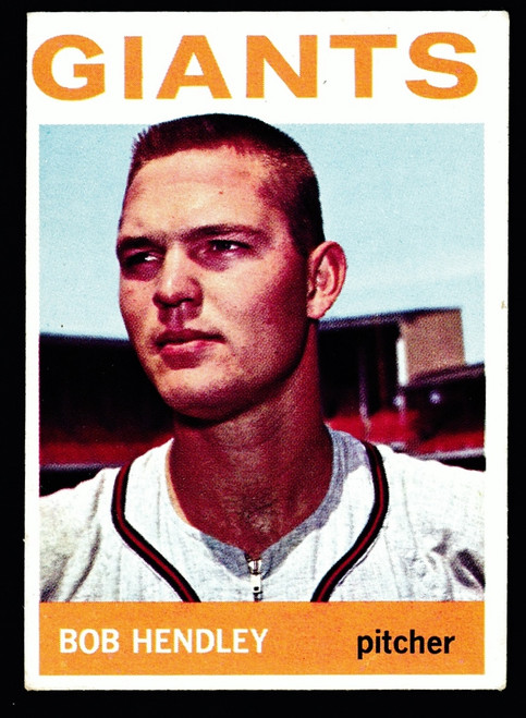 1964 Topps #189 Bob Hendley VG+