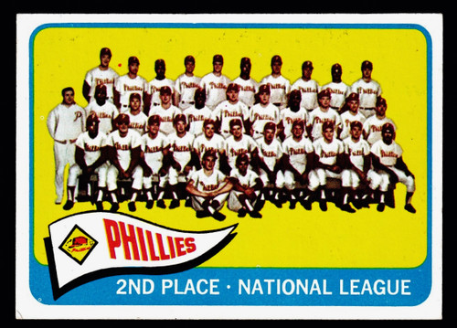 1965 Topps #338 Philadelphia Phillies Team EX-
