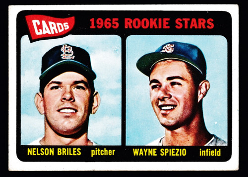 1965 Topps #431 Cardinals Rookie Stars VGEX