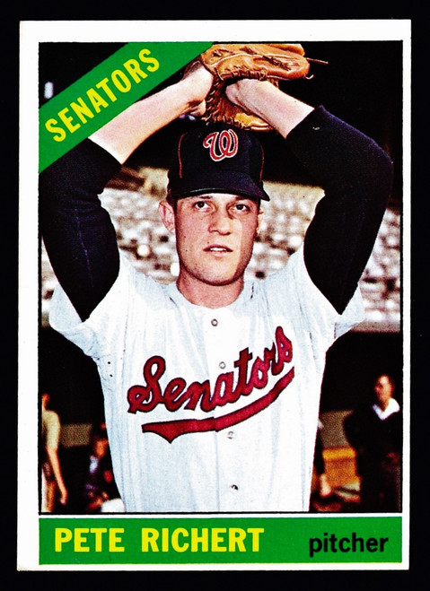 1966 Topps #095 Pete Richert EX