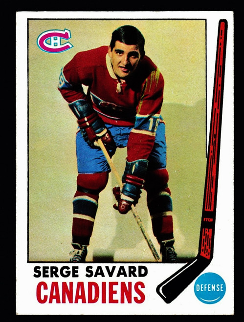 1969 Topps #004 Serge Savard RC EX