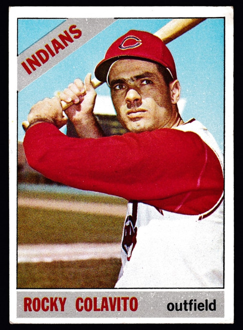 1966 Topps #150 Rocky Colavito VGEX