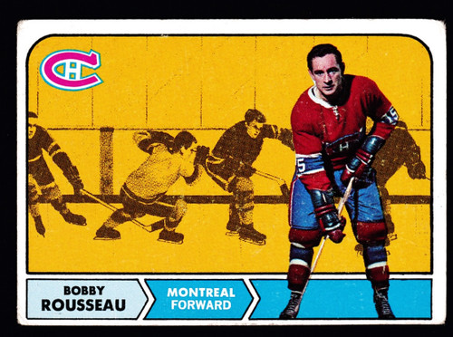 1968 Topps #065 Bobby Rousseau Fair