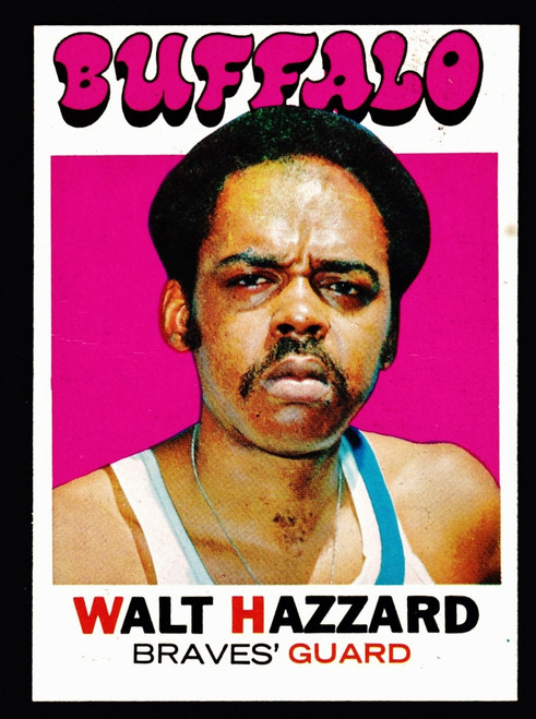 1971 Topps #024 Walt Hazzard VGEX