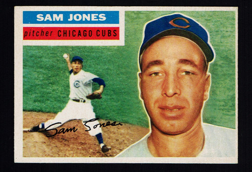 1956 Topps #259 Sam Jones VG+