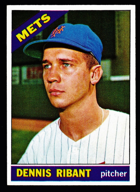 1966 Topps #241 Dennis Ribant EX+