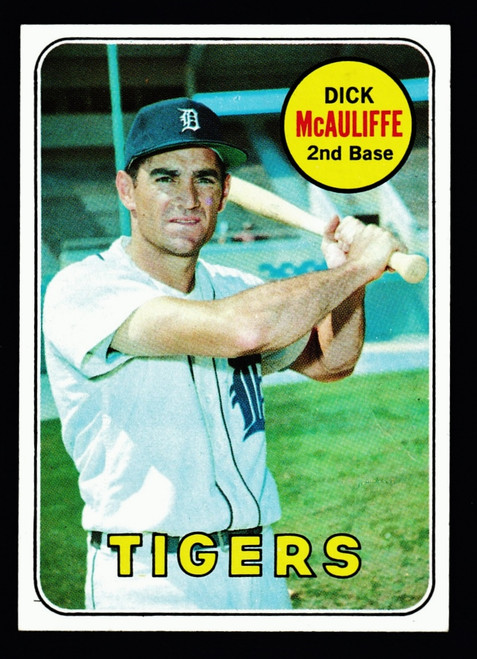 1969 Topps #305 Dick McAuliffe VG