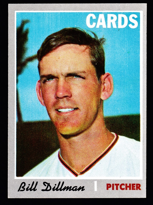 1970 Topps #386 Bill Dillman EX