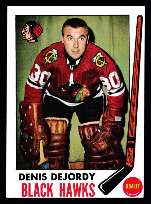 1969 Topps #066 Denis Dejordy VGEX