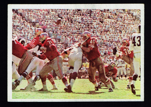 1966 Philadelphia #182 49ers Play EX