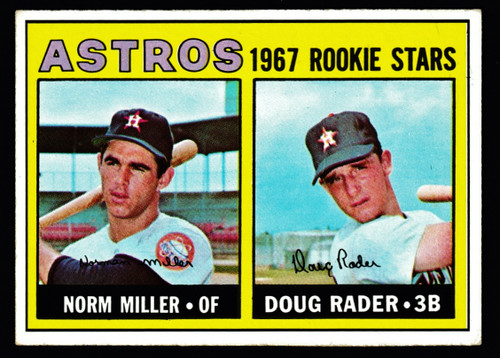 1967 Topps #412 Astros Rookie Stars VGEX