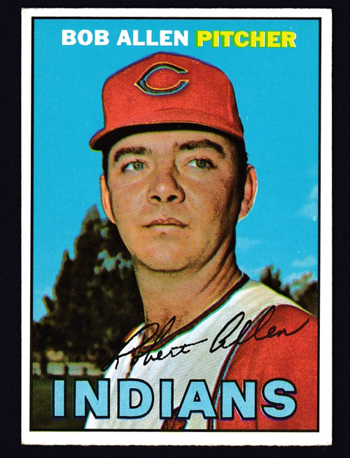 1967 Topps #024 Bob Allen EX B