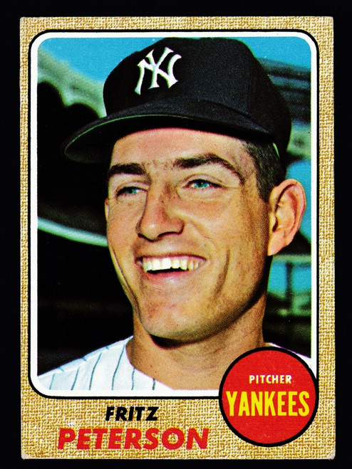 1968 Topps #246 Fritz Peterson VGEX