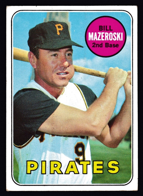 1969 Topps #335 Bill Mazeroski VGEX