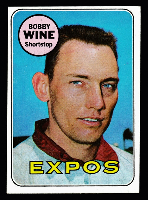 1969 Topps #648 Bobby Wine EX-