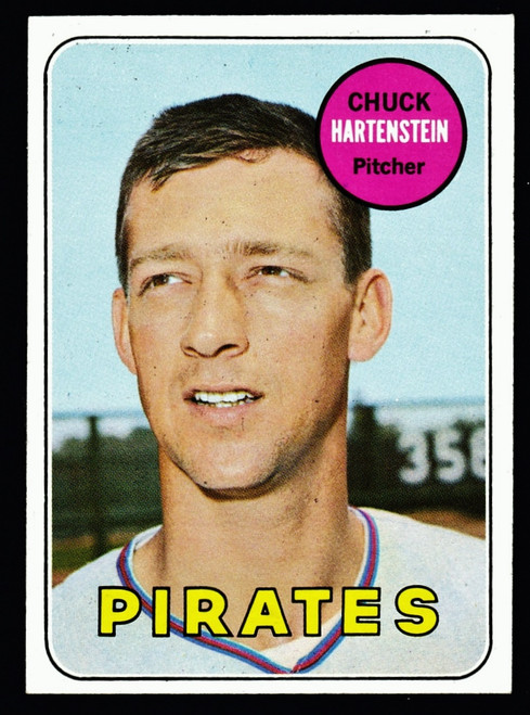 1969 Topps #596 Chuck Hartenstein EXMT