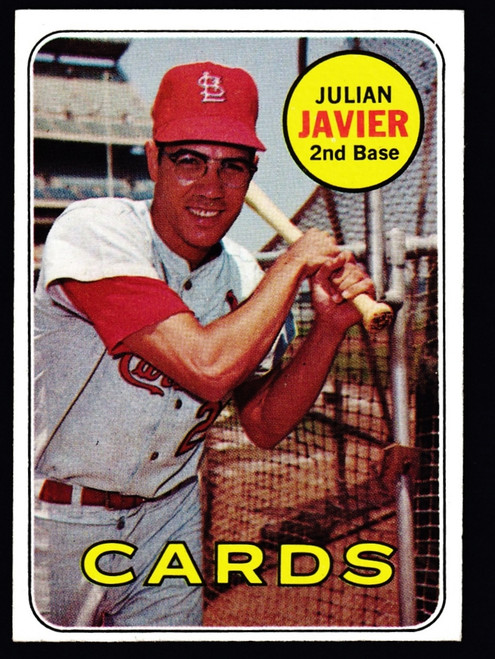 1969 Topps #497 Julian Javier EX+