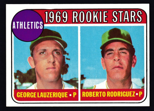 1969 Topps #358 Athletics Rookie Stars NM+
