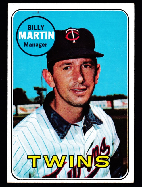 1969 Topps #547 Billy Martin EX-