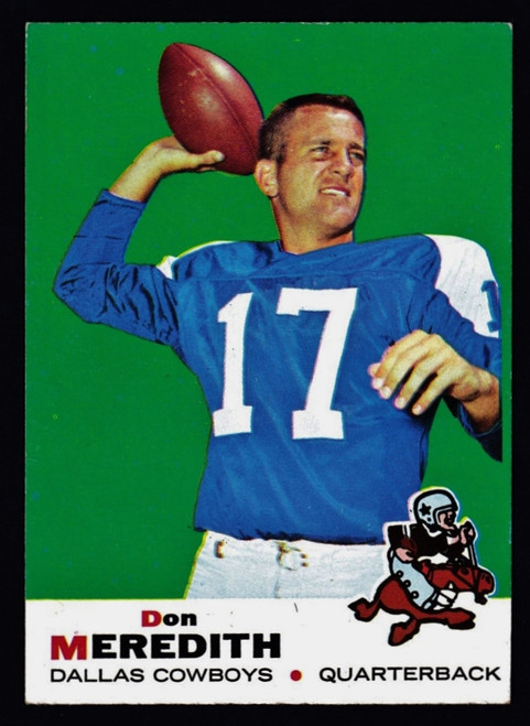 1969 Topps #075 Don Meredith EX+