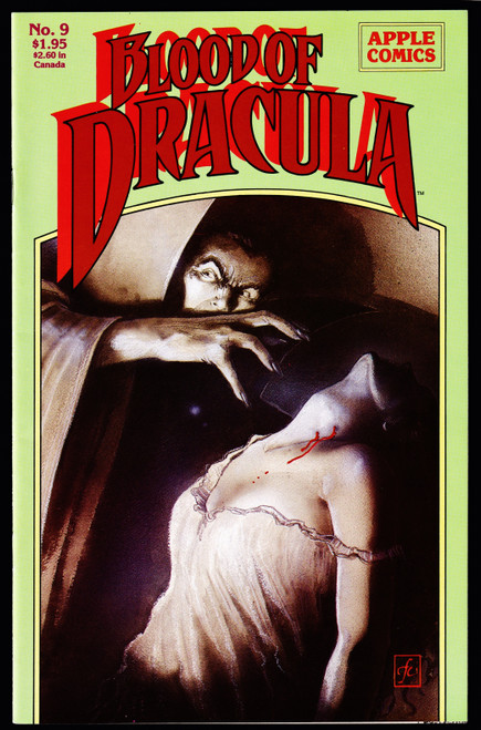 1989 Apple Comics Blood Dracula #9 VF+