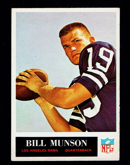 1965 Philadelphia #093 Bill Munson RC EX+