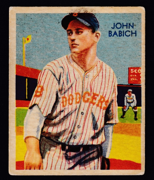 1935 Diamond Stars #082 John Babich VG