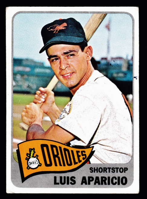 1965 Topps #410 Luis Aparicio Poor