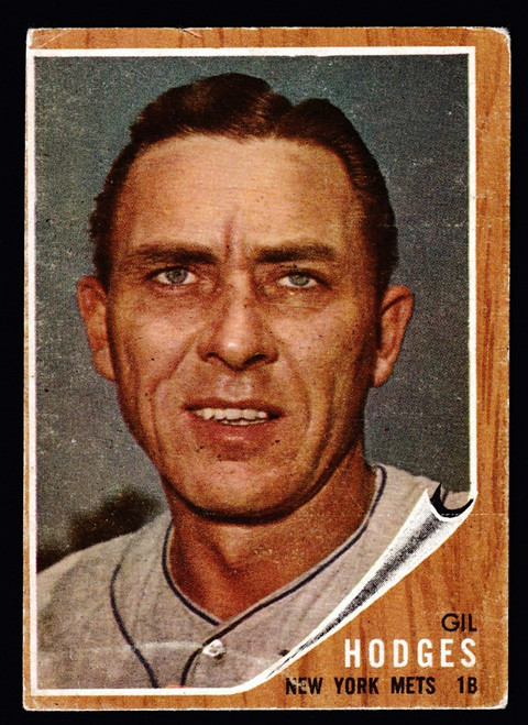 1962 Topps #085 Gil Hodges Fair