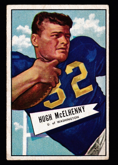 1952 Bowman Small #029 Hugh McElhenny RC VG