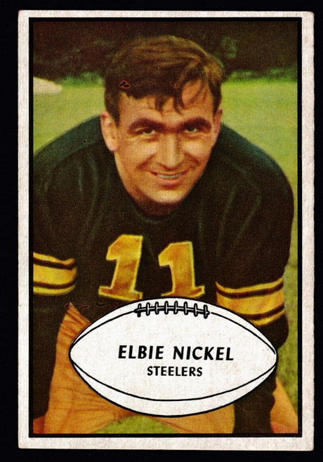 1953 Bowman #18 Elbie Nickel EX