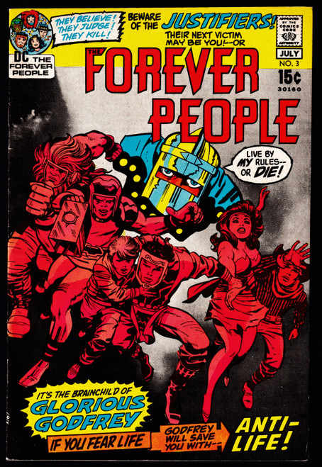 1971 DC Forever People #3 VF+