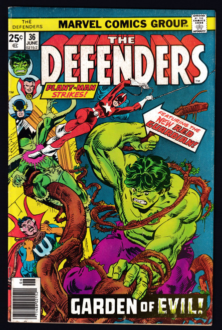 1976 Marvel The Defenders #36 FN+
