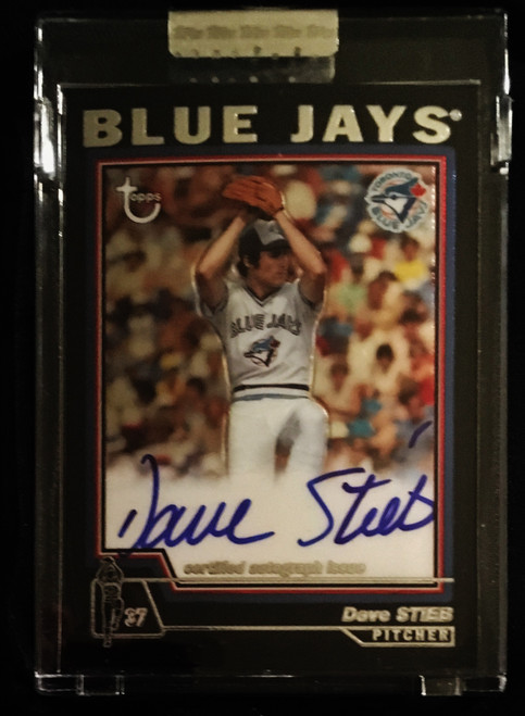 2004 Topps Retired Signature Edition Dave Stieb Auto