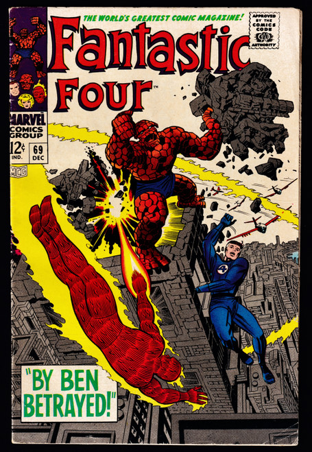 1967 Marvel Fantastic Four #69 FN-