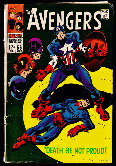 1968 Marvel Avengers #56 GD