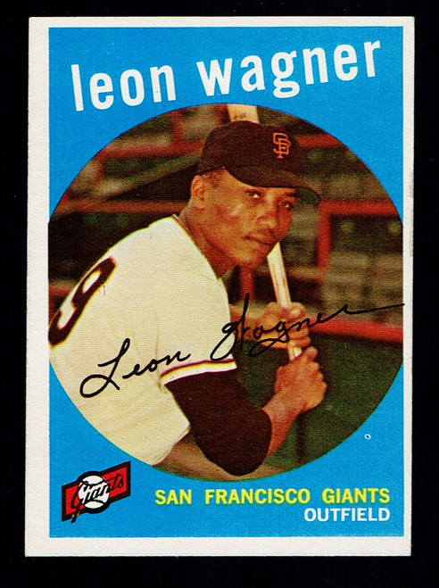 1959 Topps #257 Leon Wagner EX+