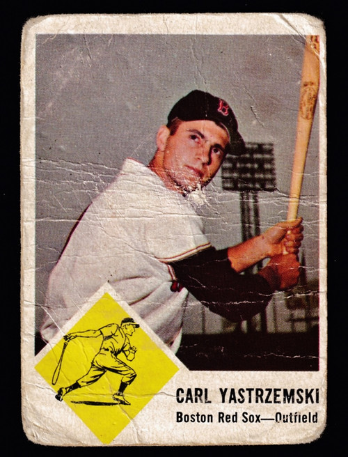 1963 Fleer #08 Carl Yastrzemski Poor