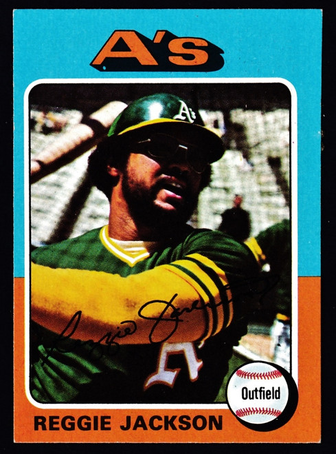 1975 Topps #300 Reggie Jackson EX-